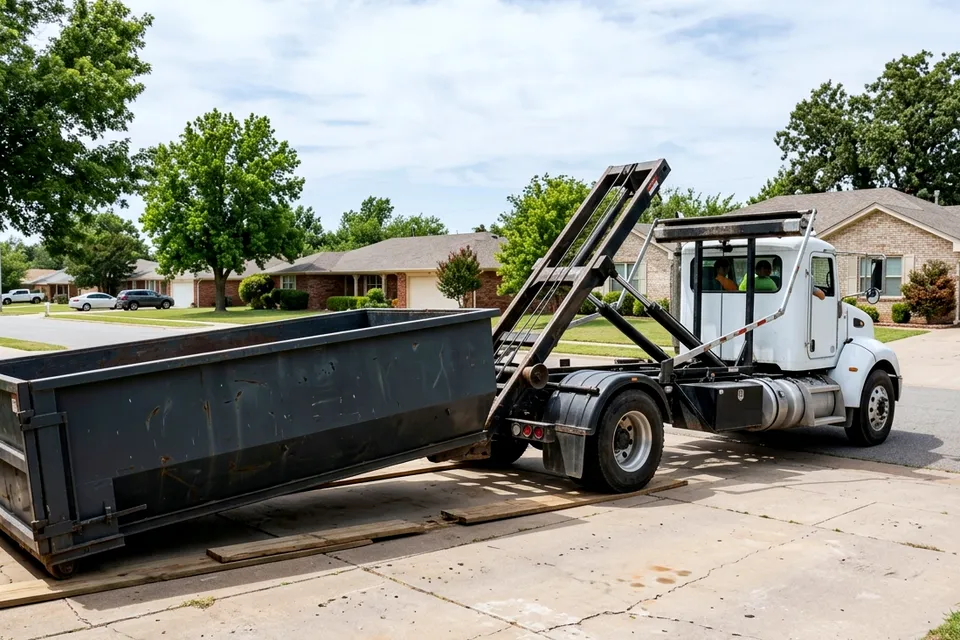 Residential, construction and commercial roll off dumpster rental services in Lawton OK